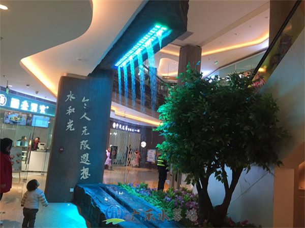 北京石材水幕背景墙设计施工款式GHSJQ-14