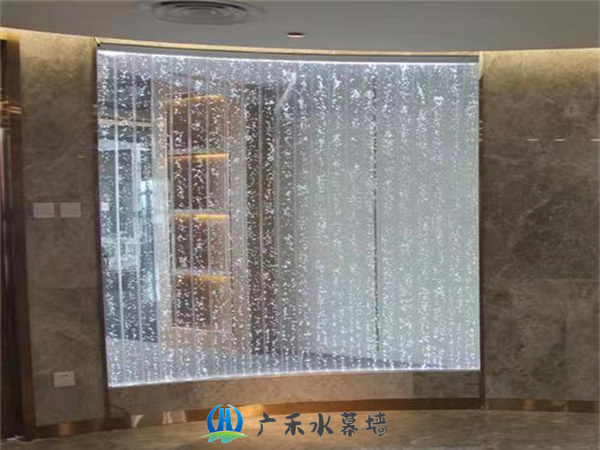 北京玻璃数字拉帘水幕墙GHSJQ-4