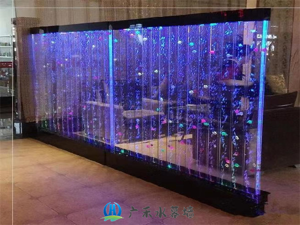 北京玻璃数字拉帘水幕墙GHSJQ-8