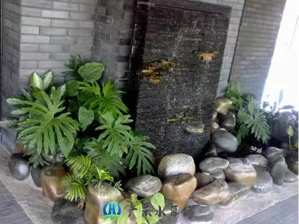 北京石材流水景观墙定制BJSMQ-10