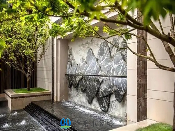 北京石材玻璃数控流水景观幕墙施工案例11