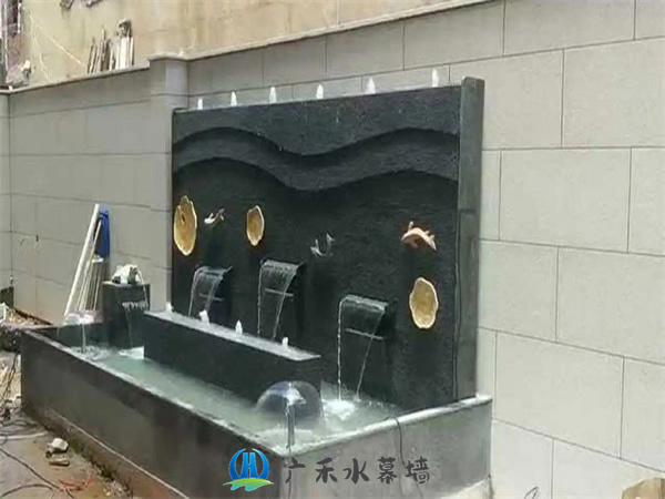 北京石材玻璃数控流水景观幕墙施工案例22
