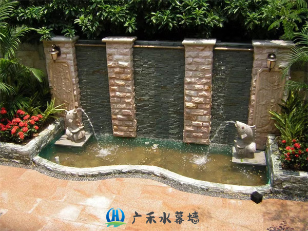 北京石材玻璃数控流水景观幕墙施工案例25