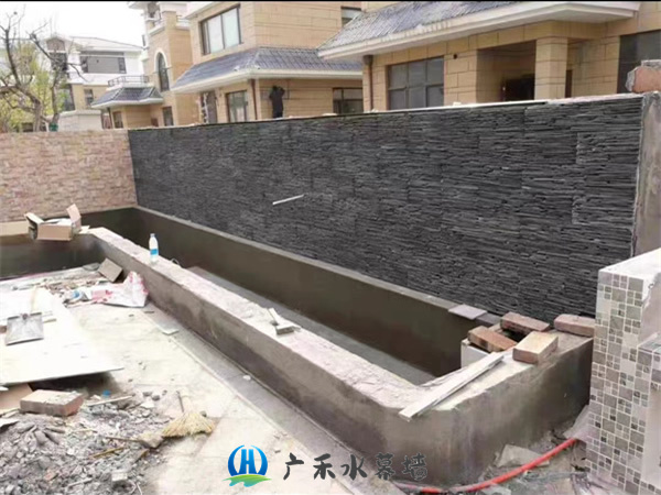 北京石材玻璃数控流水景观幕墙施工案例35