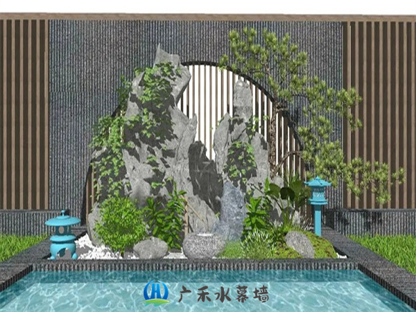 北京石材玻璃数控流水景观幕墙设计施工效果案例40